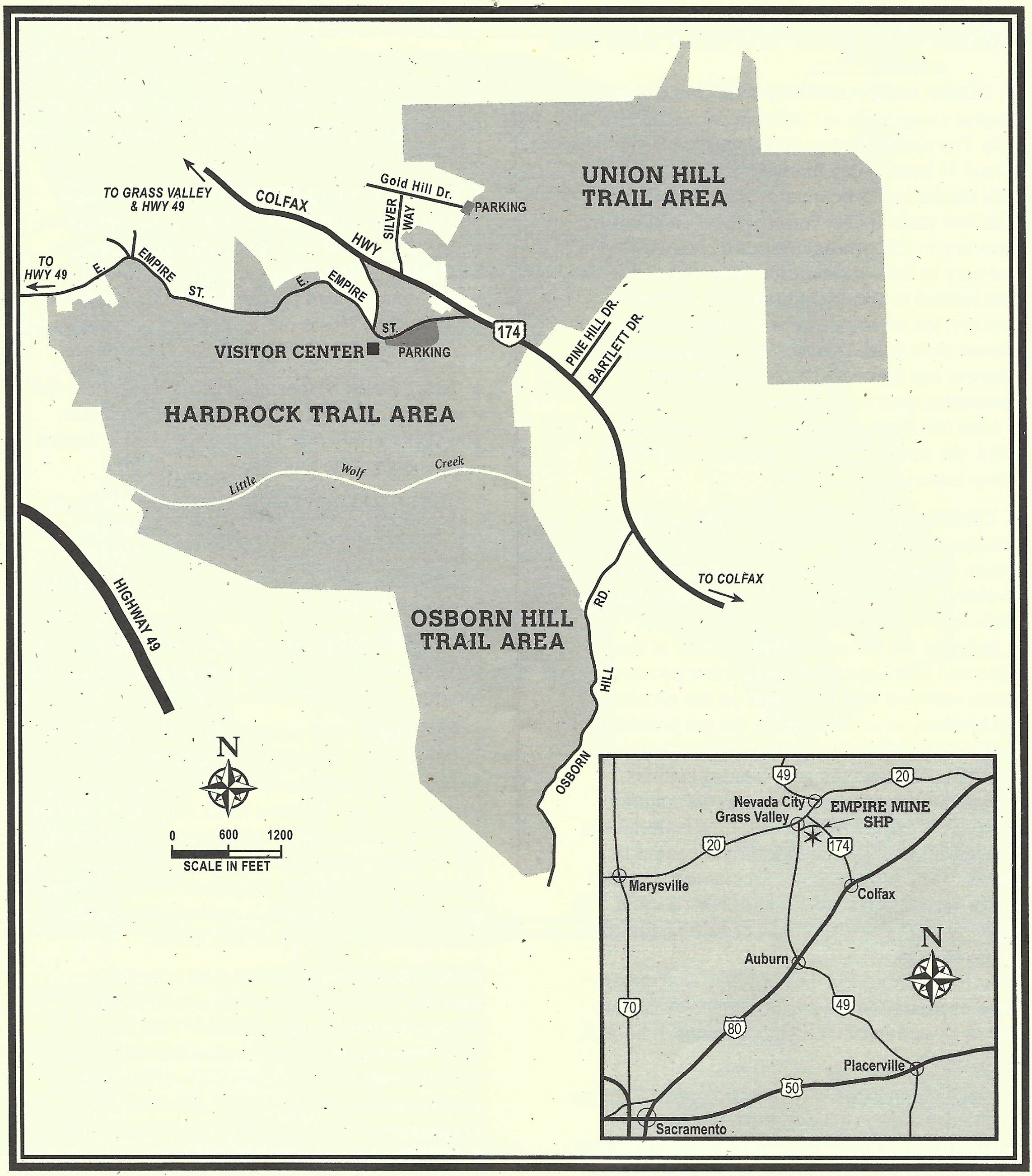 Trail Areas Map